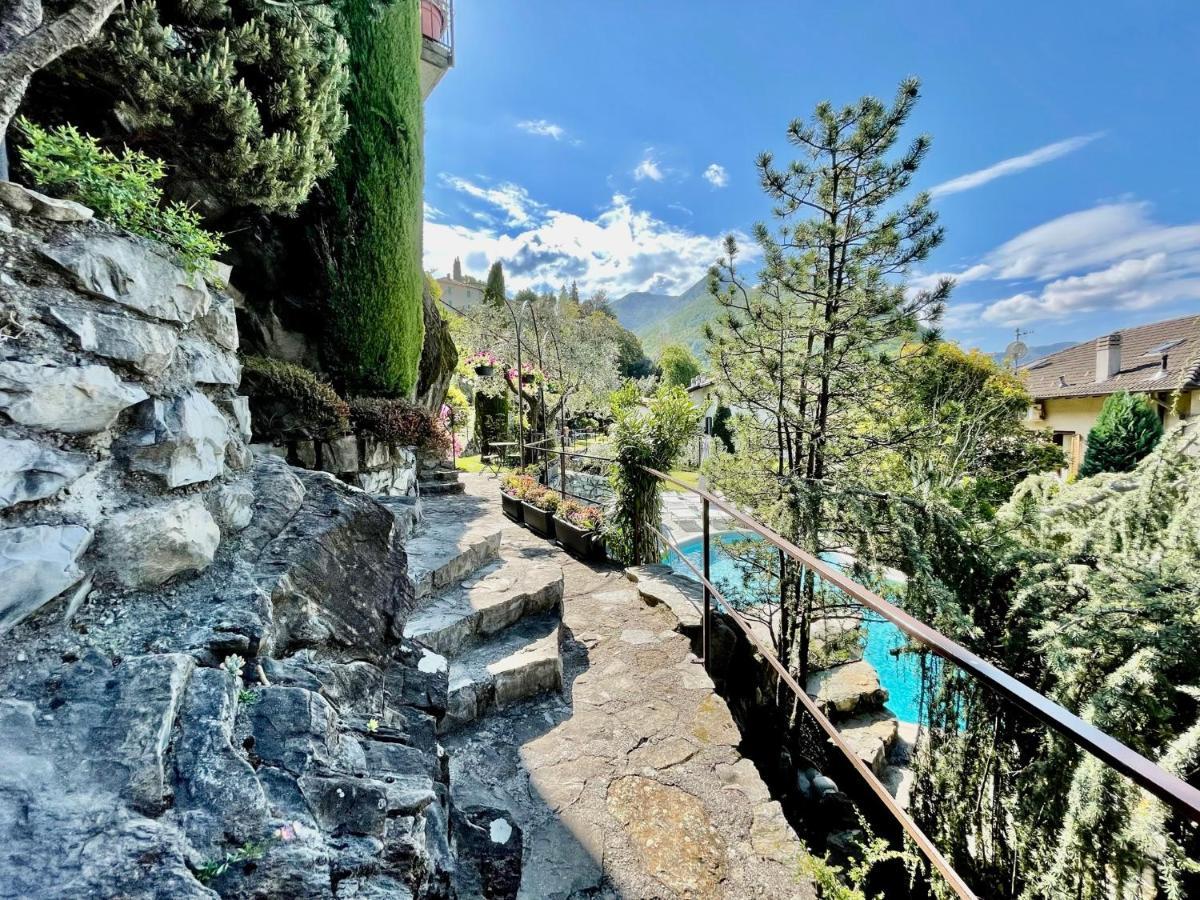 Eden Sul Lago Di Como Nesso Esterno foto