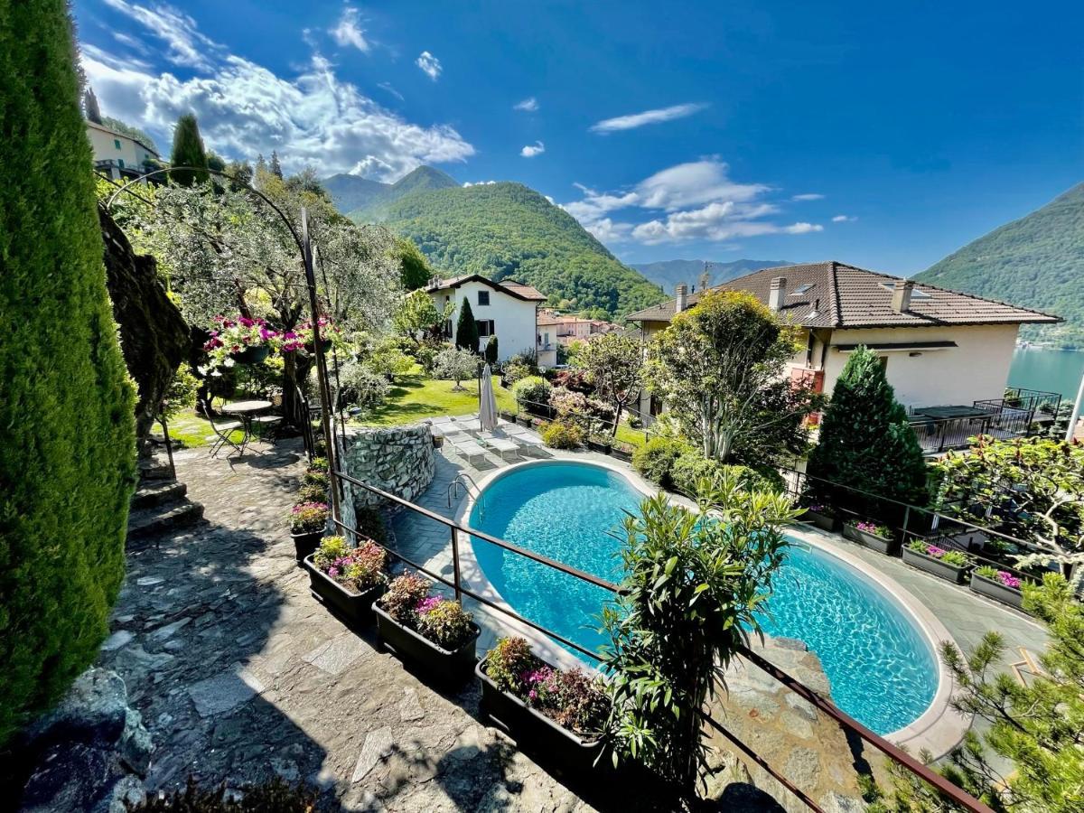 Eden Sul Lago Di Como Nesso Esterno foto