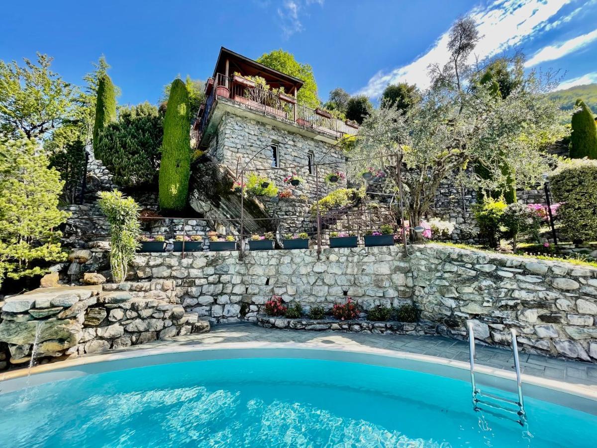 Eden Sul Lago Di Como Nesso Esterno foto